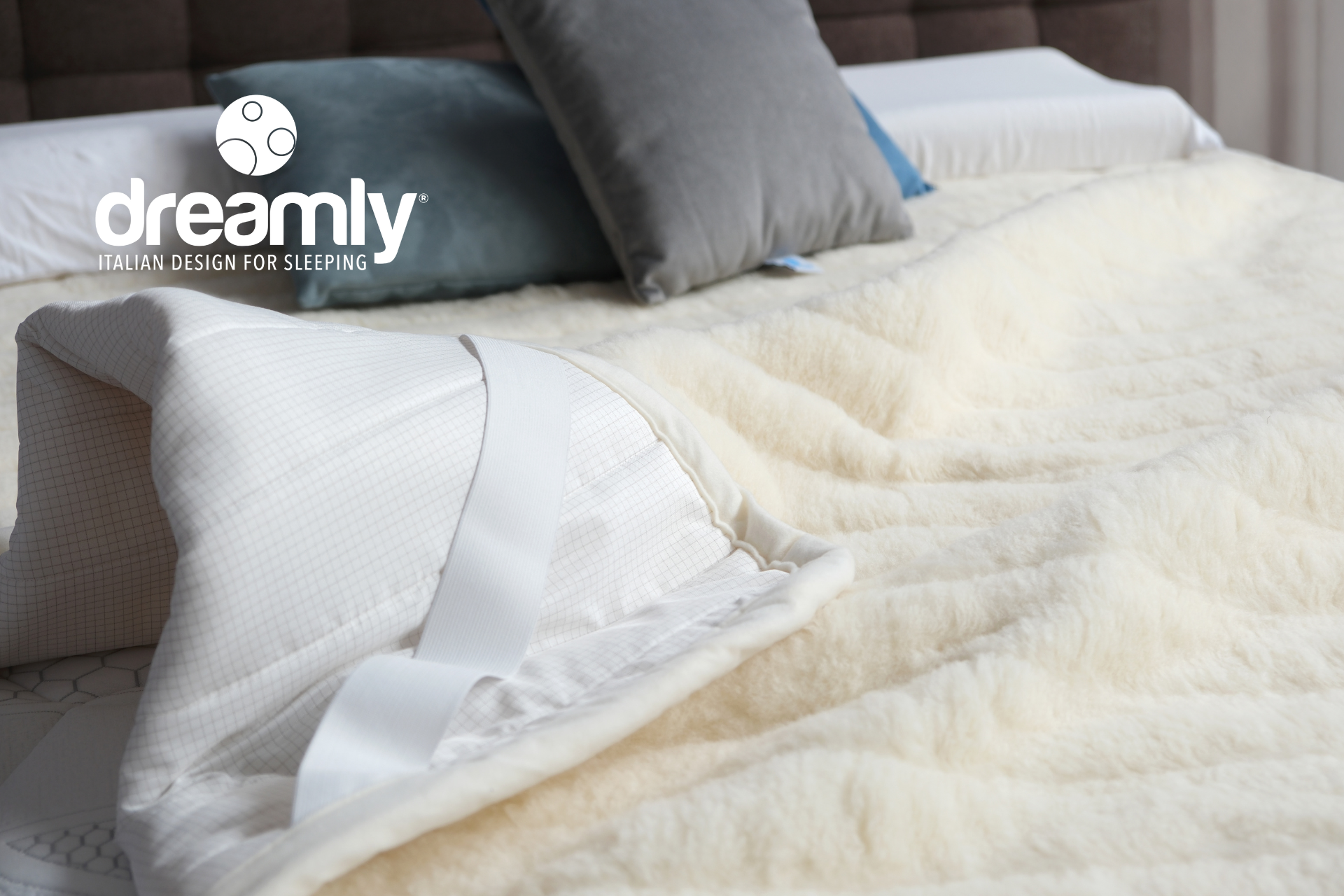 Coprimaterasso in lana dreamly